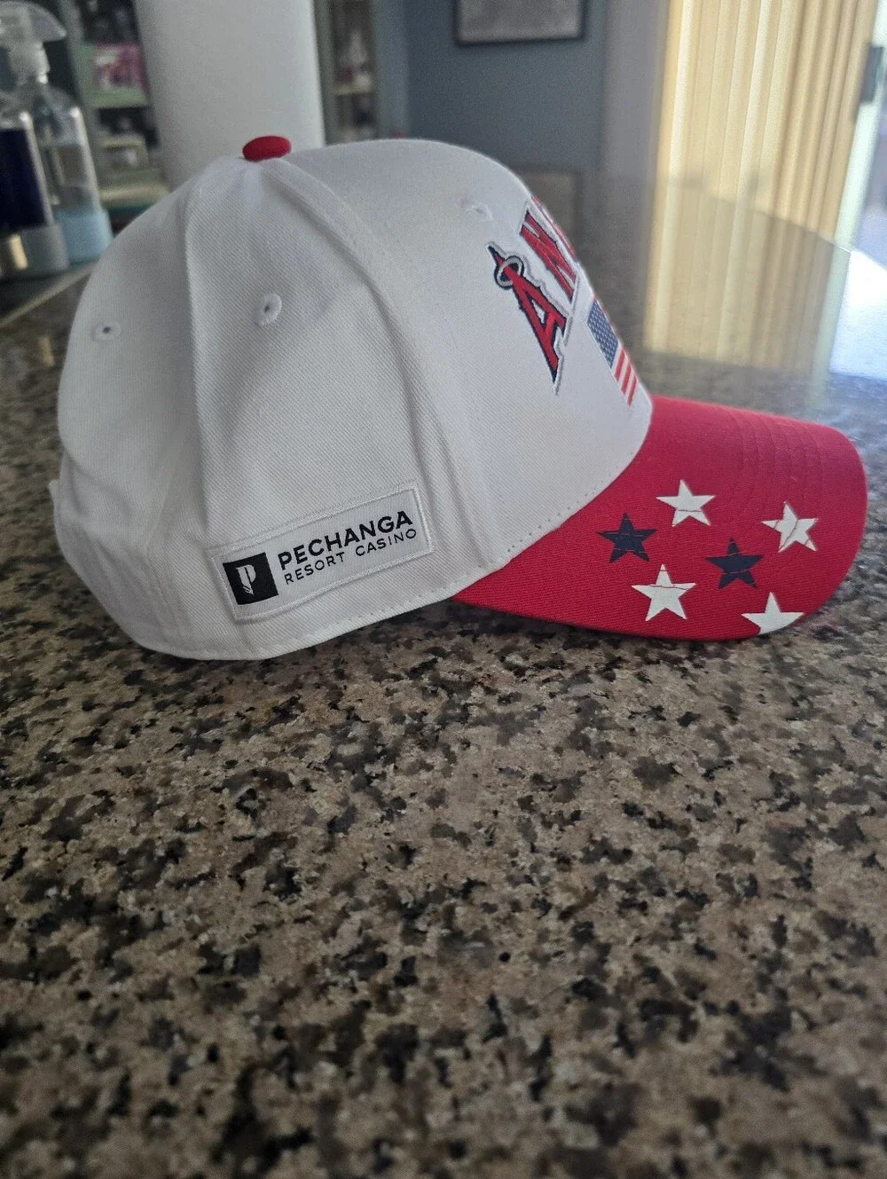LA Angels 250th 4th Of July Baseball Cap with Flag Patch